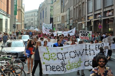 degrowth march in bonn
